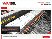 Tablet Screenshot of mansel.es